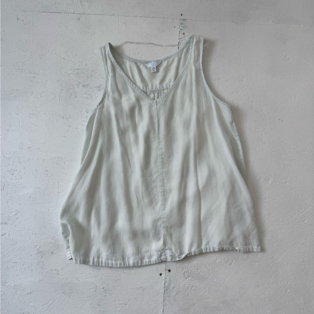 Time and Tru Women's Cream Tank Top